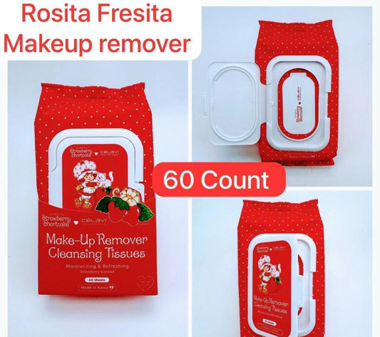 Toallitas removedoras de maquillaje