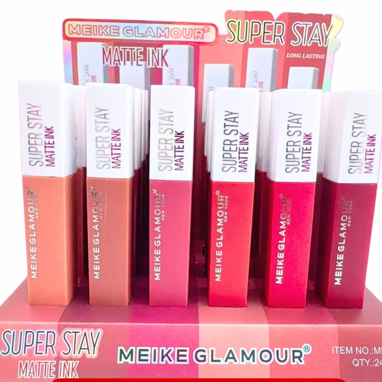 Labial mate (6 piezas)