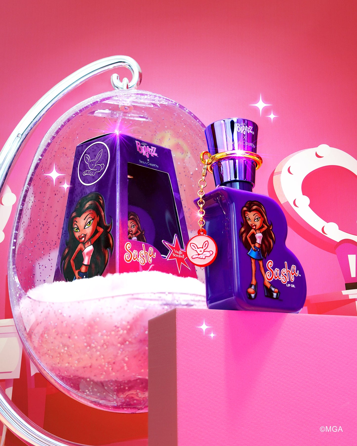 Lip gloss Sasha Bratz💜